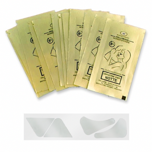 Parches Faciales Nocturnos Con Acido Hialurónico y Colágeno